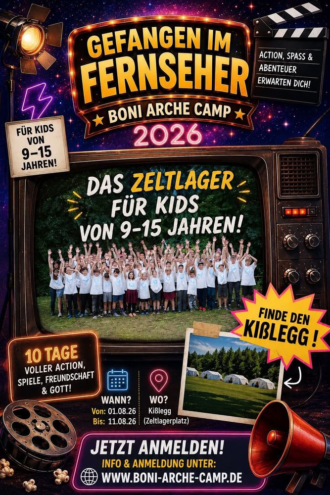 Poster: Boni-Arche-Camp 2026